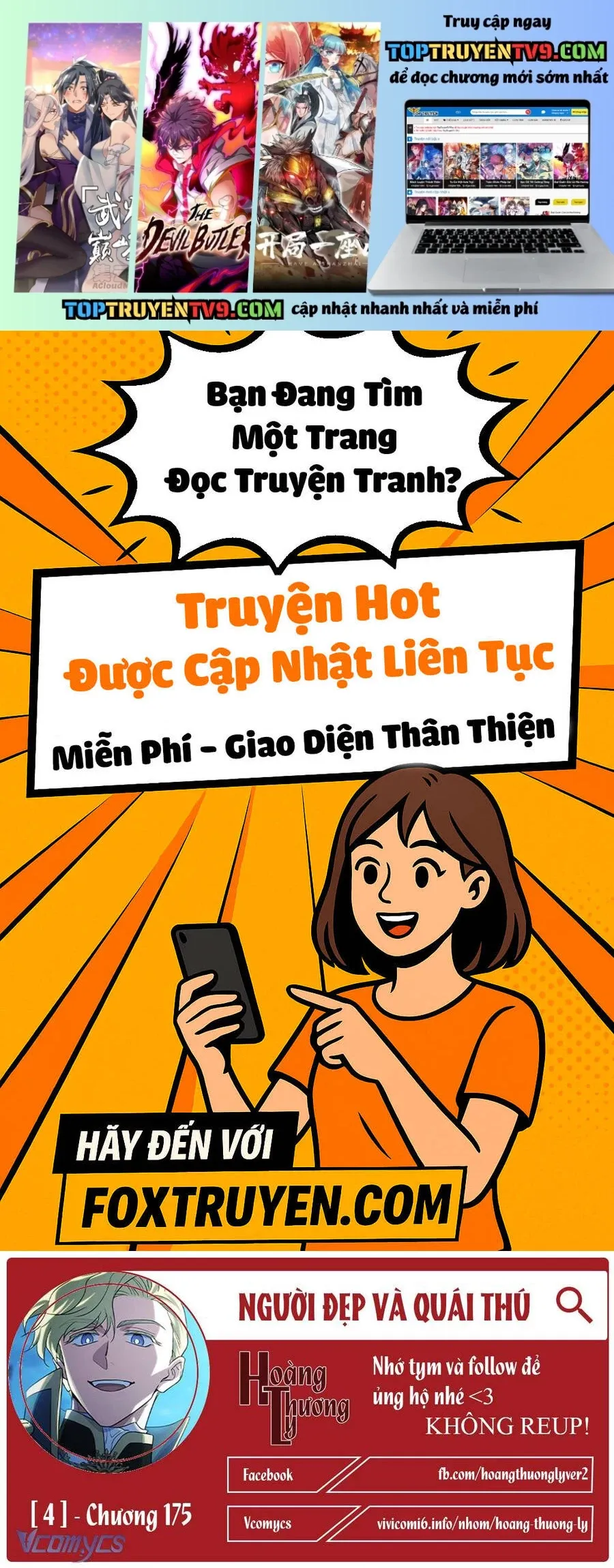 Người Đẹp Và Quái Vật Chapter 175 - Trang 2