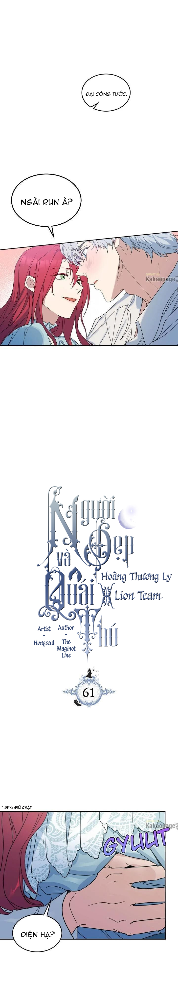 Người Đẹp Và Quái Vật Chapter 61.1 - Trang 2