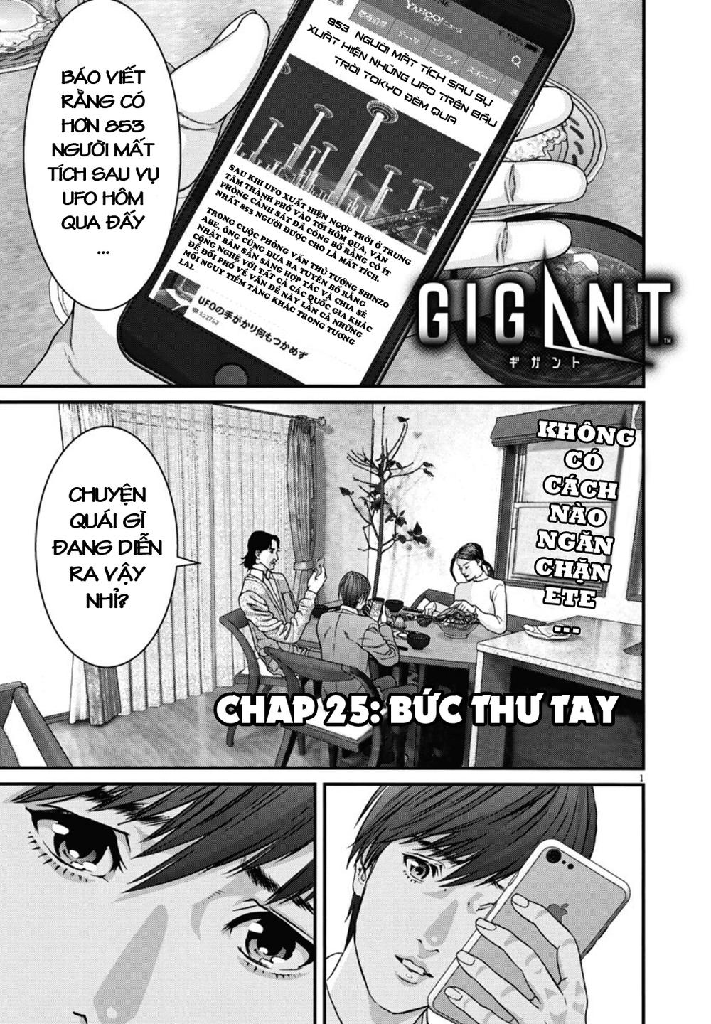 Người Khổng Lồ Chapter 25 - Trang 2