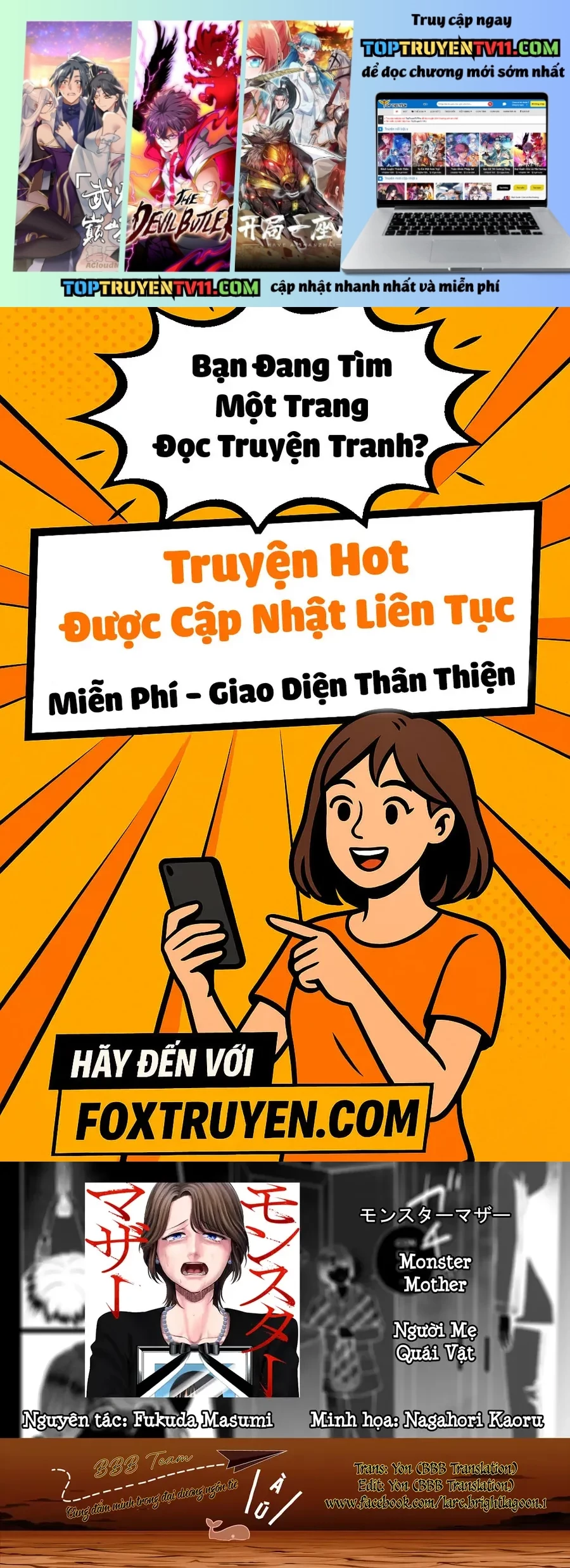 Người Mẹ Quái Vật Chapter 12 - Trang 2