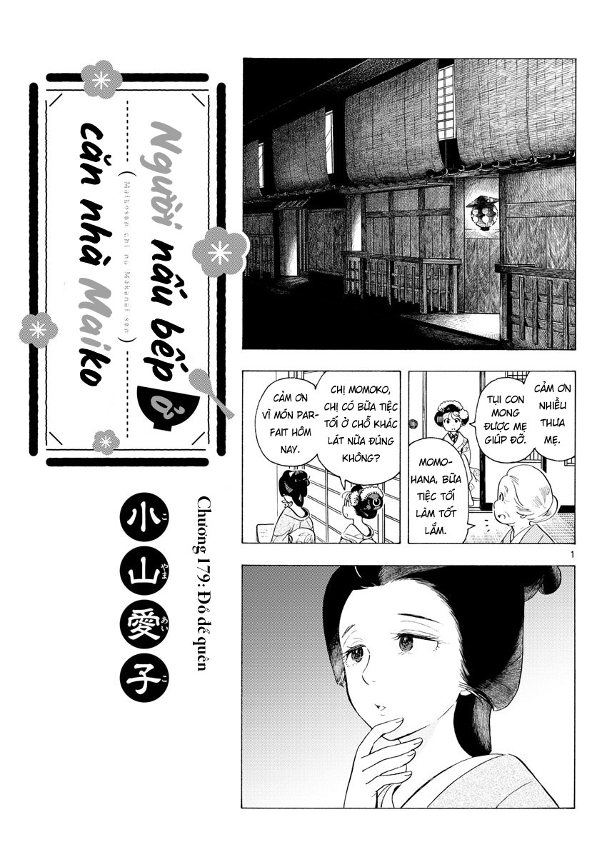 Người Nấu Bếp Ở Căn Nhà Maiko Chapter 179 - Trang 2