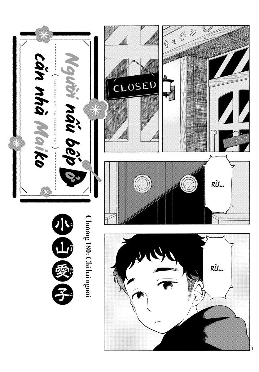 Người Nấu Bếp Ở Căn Nhà Maiko Chapter 180 - Trang 2