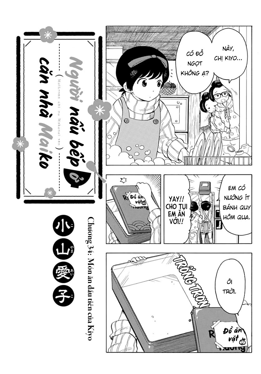 Người Nấu Bếp Ở Căn Nhà Maiko Chapter 34 - Trang 2