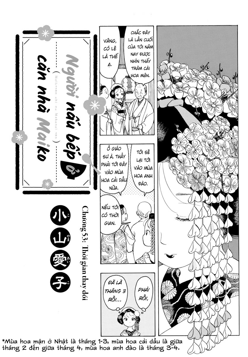 Người Nấu Bếp Ở Căn Nhà Maiko Chapter 53 - Trang 2