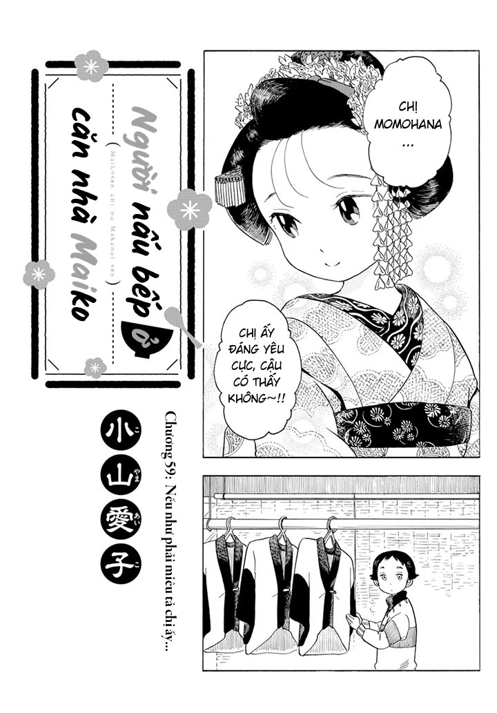 Người Nấu Bếp Ở Căn Nhà Maiko Chapter 59 - Trang 2