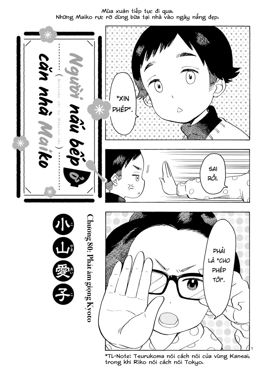 Người Nấu Bếp Ở Căn Nhà Maiko Chapter 80 - Trang 2