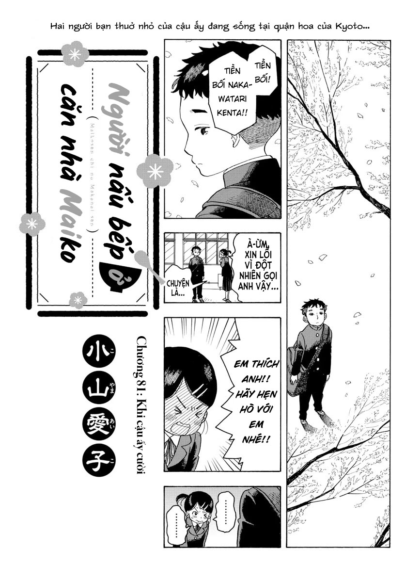Người Nấu Bếp Ở Căn Nhà Maiko Chapter 81 - Trang 2