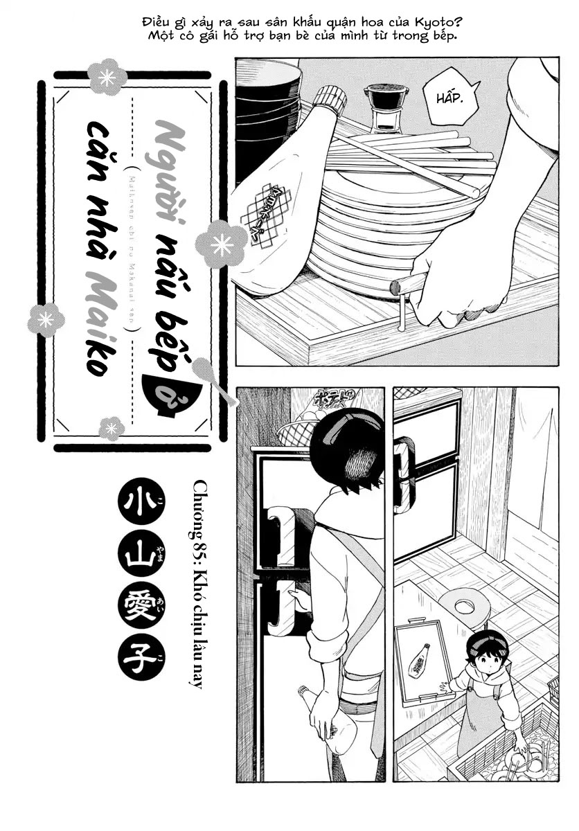 Người Nấu Bếp Ở Căn Nhà Maiko Chapter 85 - Trang 2