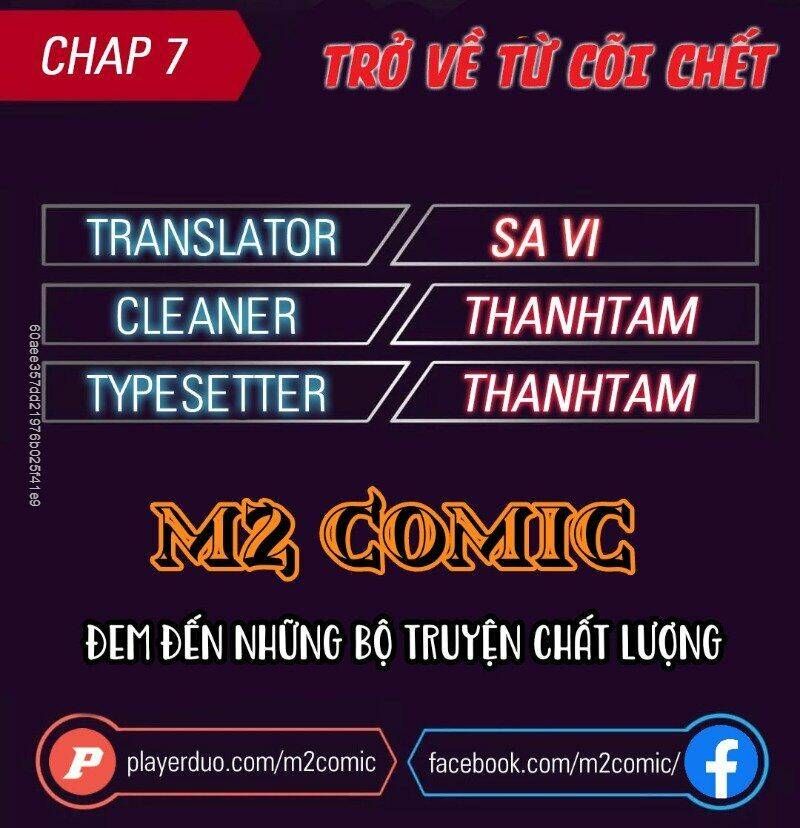 Người Trở Về Từ Cõi Chết Chapter 7.1 - Trang 2