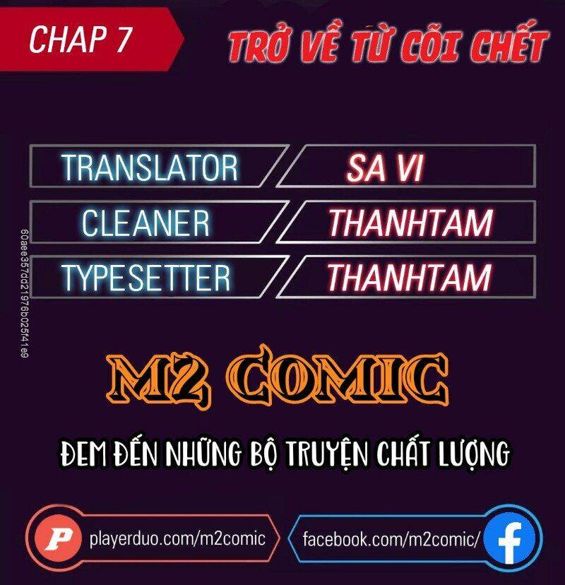 Người Trở Về Từ Cõi Chết Chapter 7 - Trang 2
