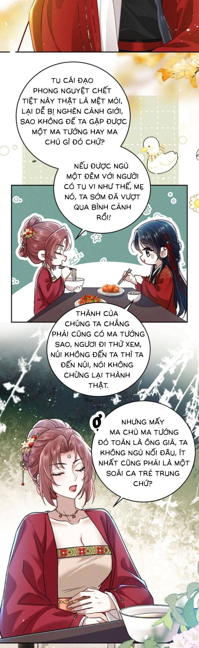 Nguyện Dâng Thân Cá Mặn Này Cho Sư Tổ Chapter 45 - Trang 2