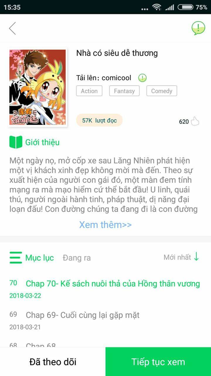 Nhà Có Siêu Dễ Thương Chapter 45 - Trang 2