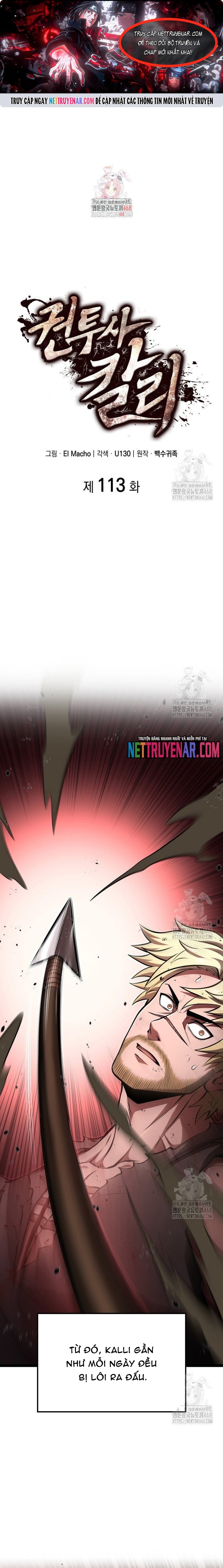 Nhà Vô Địch Kalli Chapter 113.1 - Trang 2