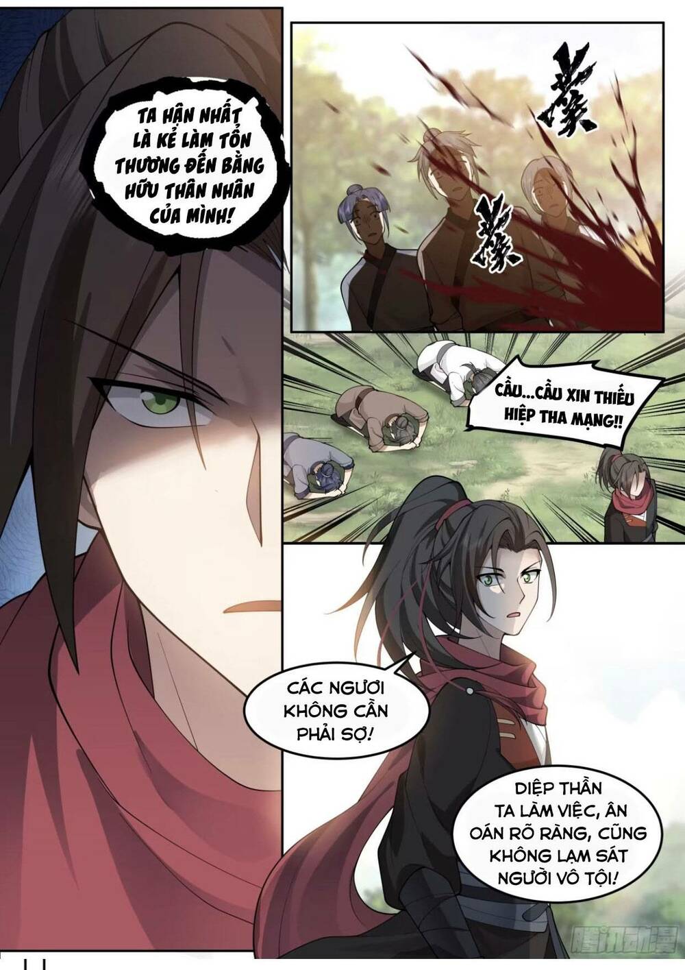 Nhân Vật Phản Diện Đại Sư Huynh, Tất Cả Các Sư Muội Đều Là Bệnh Kiều Chapter 11 - Trang 2