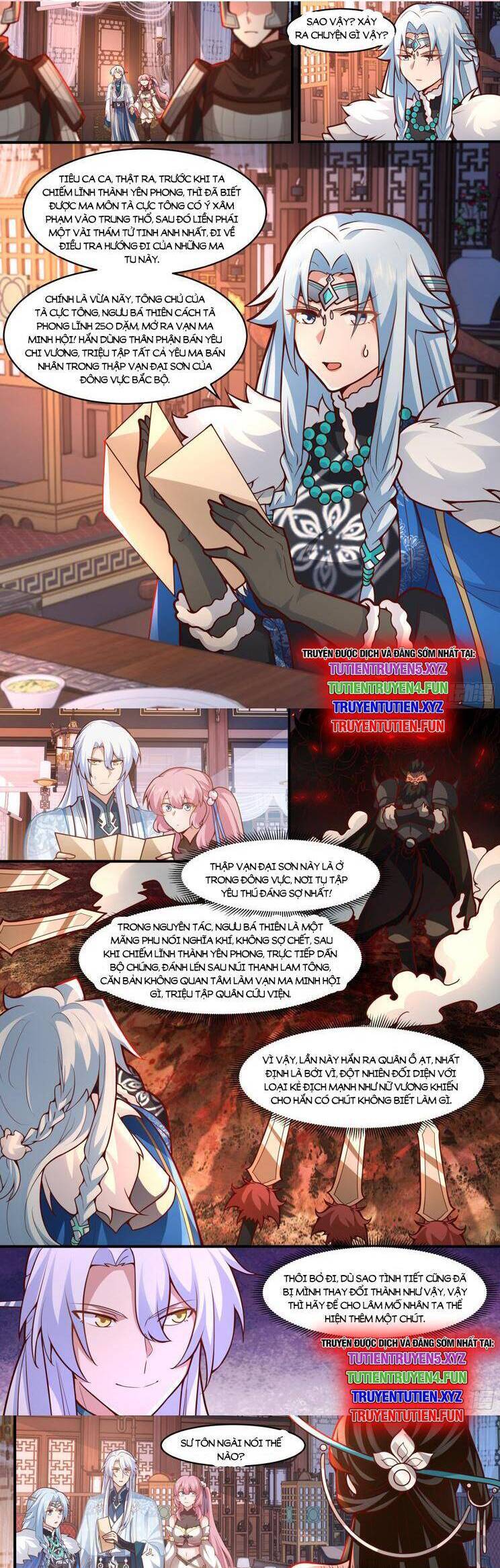 Nhân Vật Phản Diện Đại Sư Huynh, Tất Cả Các Sư Muội Đều Là Bệnh Kiều Chapter 142 - Trang 2