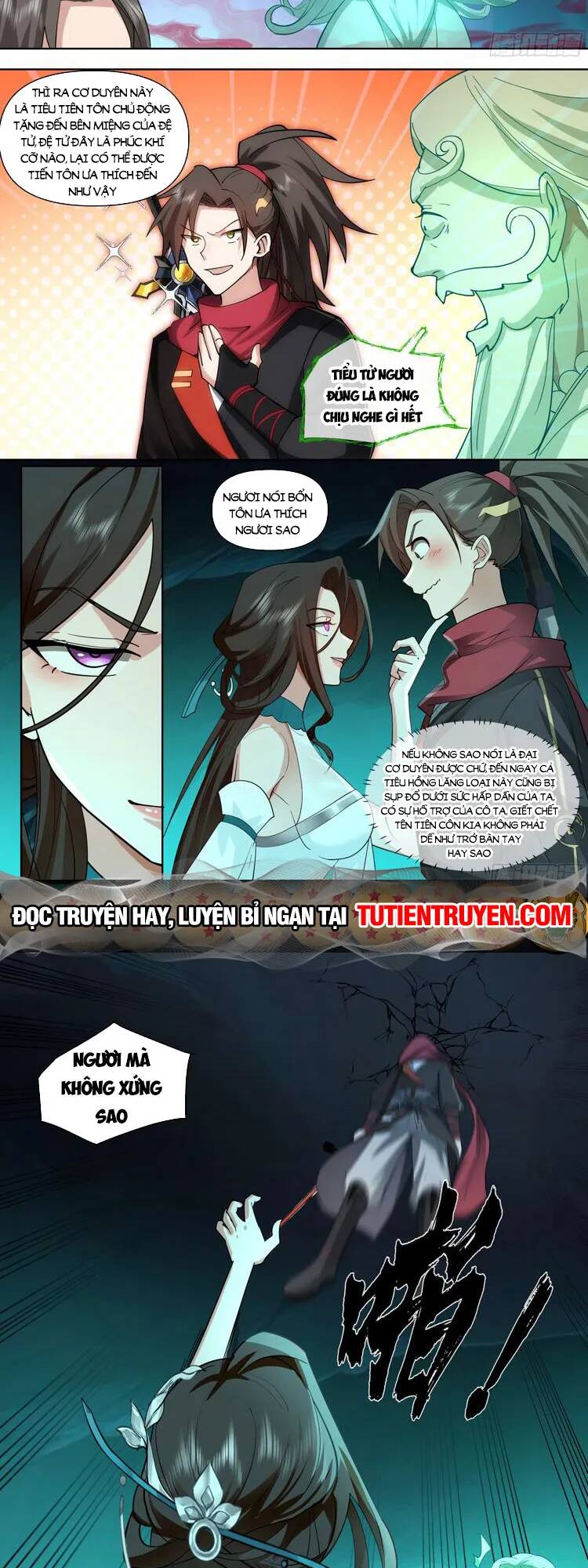 Nhân Vật Phản Diện Đại Sư Huynh, Tất Cả Các Sư Muội Đều Là Bệnh Kiều Chapter 35 - Trang 2