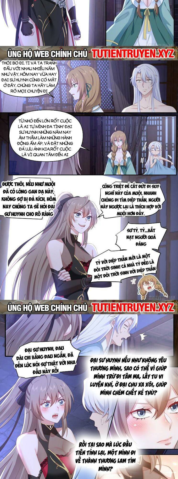 Nhân Vật Phản Diện Đại Sư Huynh, Tất Cả Các Sư Muội Đều Là Bệnh Kiều Chapter 66 - Trang 2