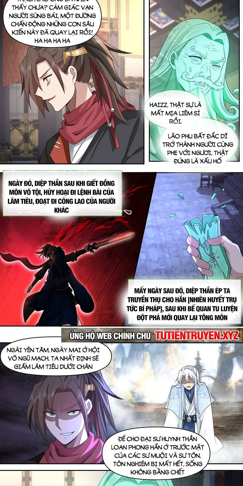 Nhân Vật Phản Diện Đại Sư Huynh, Tất Cả Các Sư Muội Đều Là Bệnh Kiều Chapter 70 - Trang 2