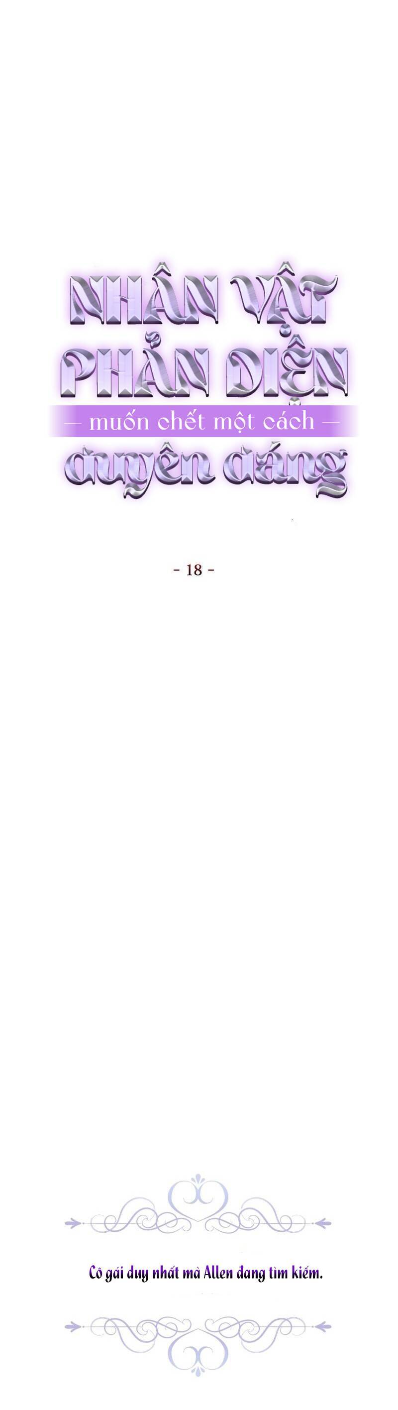 Nhân Vật Phản Diện Muốn Chết Một Cách Duyên Dáng Chapter 18 - Trang 2