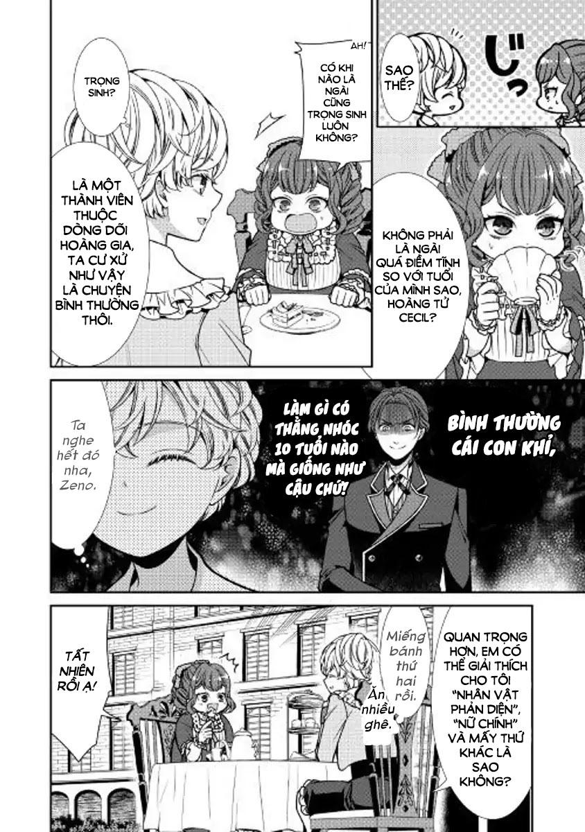 Nhật Kí Theo Dõi Vị Hôn Thê Tự Nhận Mình Là Nữ Phụ Phản Diện Chapter 1 - Trang 2