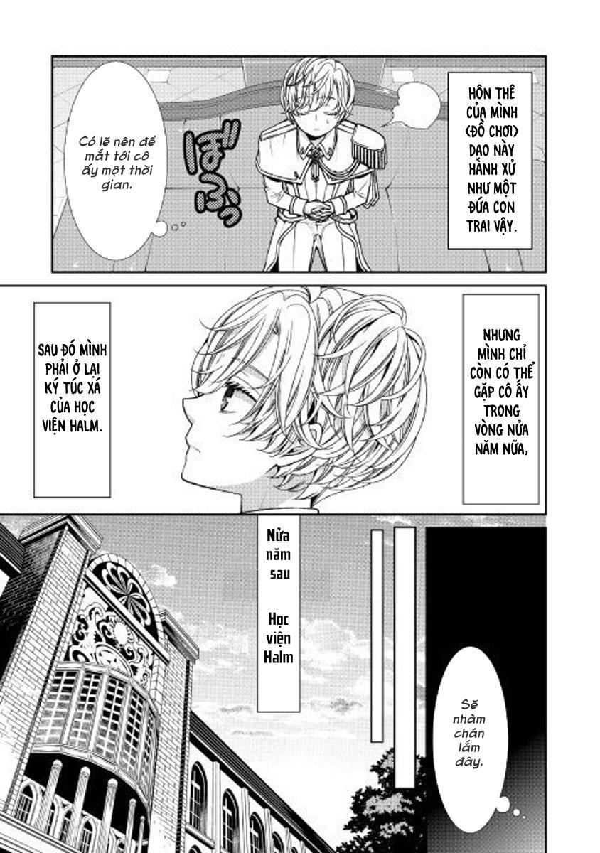 Nhật Kí Theo Dõi Vị Hôn Thê Tự Nhận Mình Là Nữ Phụ Phản Diện Chapter 3 - Trang 2