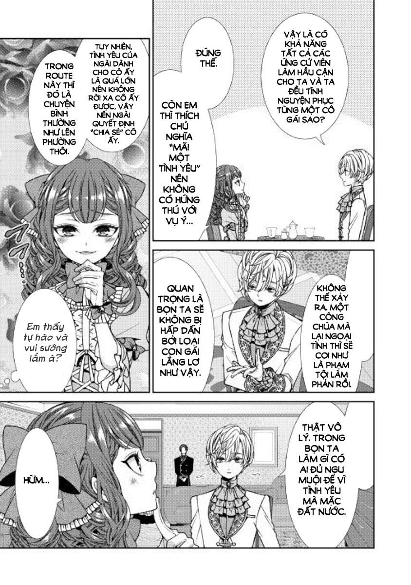 Nhật Kí Theo Dõi Vị Hôn Thê Tự Nhận Mình Là Nữ Phụ Phản Diện Chapter 5 - Trang 2