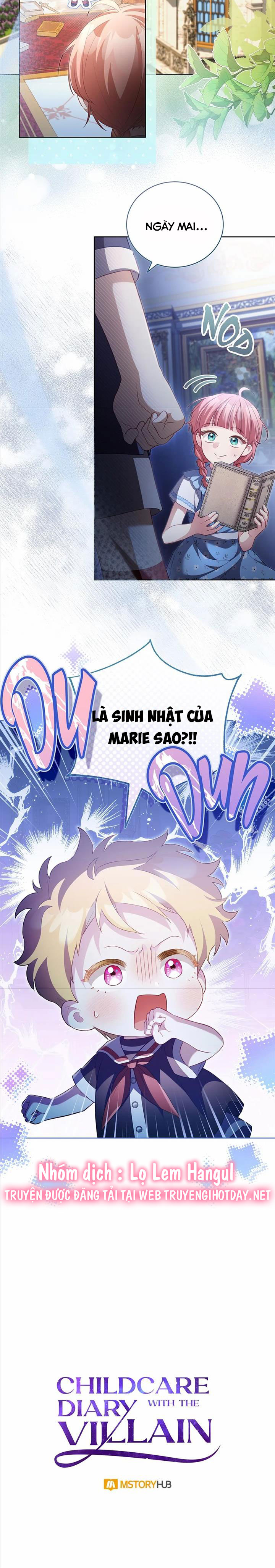 Nhật Ký Chăm Sóc Đứa Trẻ Của Nhân Vật Phản Diện Chapter 24 - Trang 2