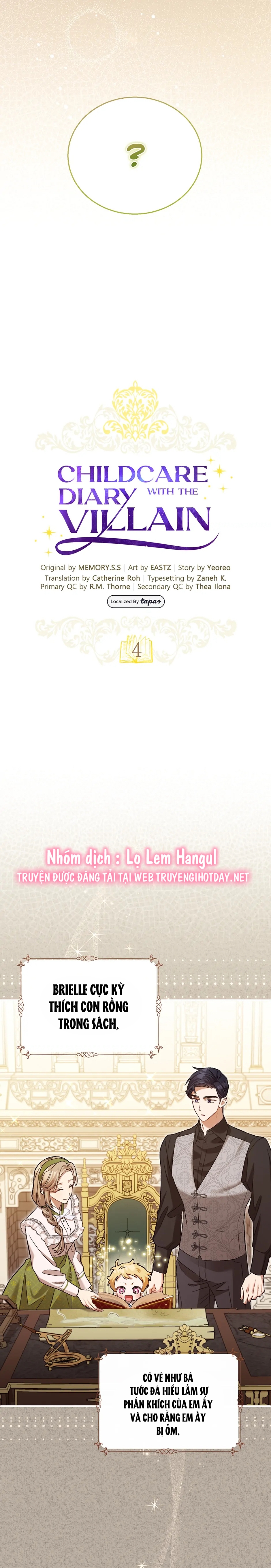Nhật Ký Chăm Sóc Đứa Trẻ Của Nhân Vật Phản Diện Chapter 4 - Trang 2