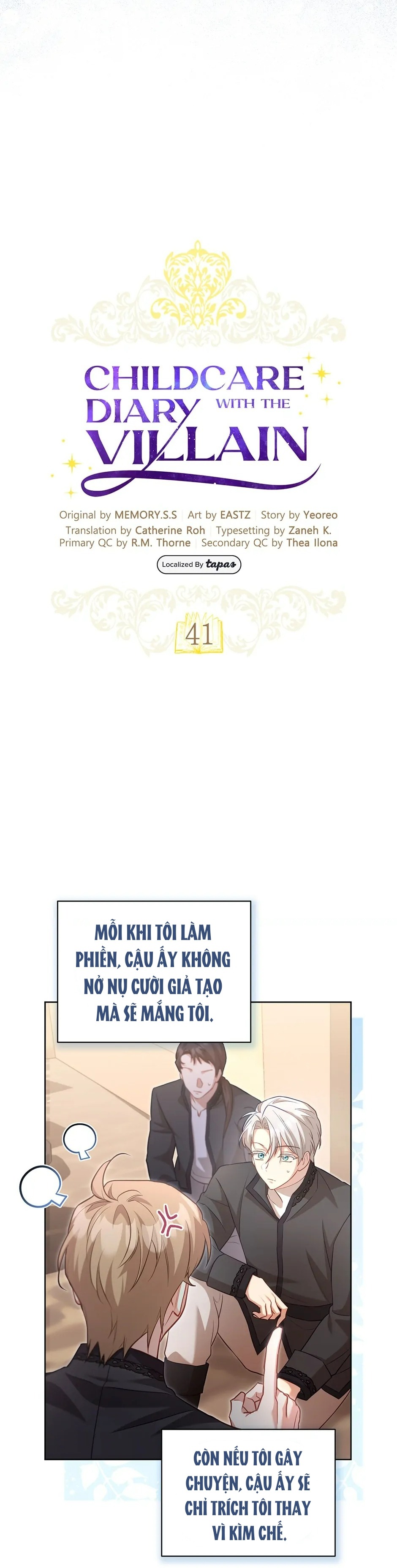 Nhật Ký Chăm Sóc Đứa Trẻ Của Nhân Vật Phản Diện Chapter 41 - Trang 2