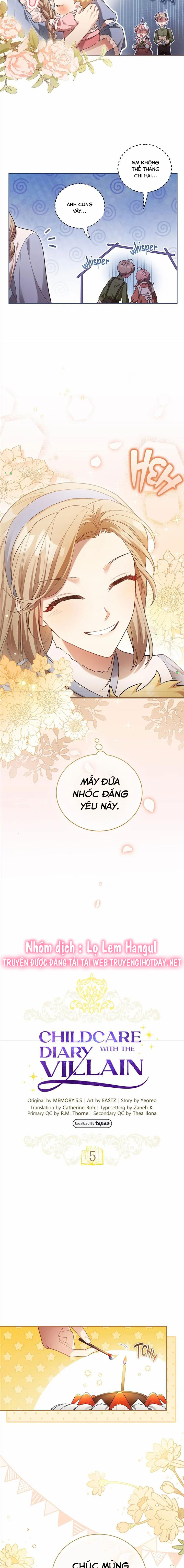 Nhật Ký Chăm Sóc Đứa Trẻ Của Nhân Vật Phản Diện Chapter 5 - Trang 2