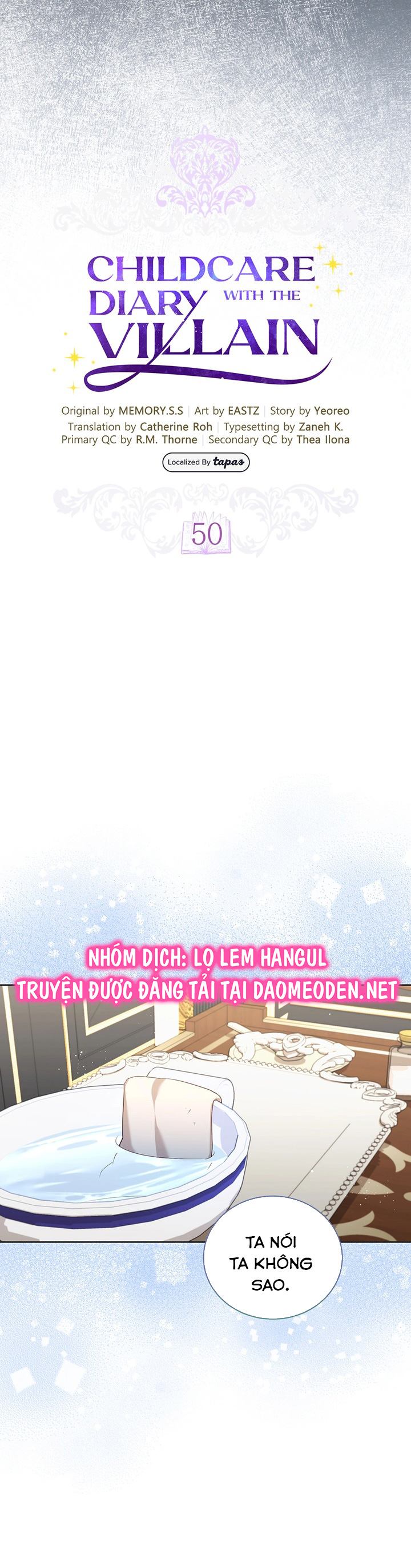Nhật Ký Chăm Sóc Đứa Trẻ Của Nhân Vật Phản Diện Chapter 50 - Trang 2