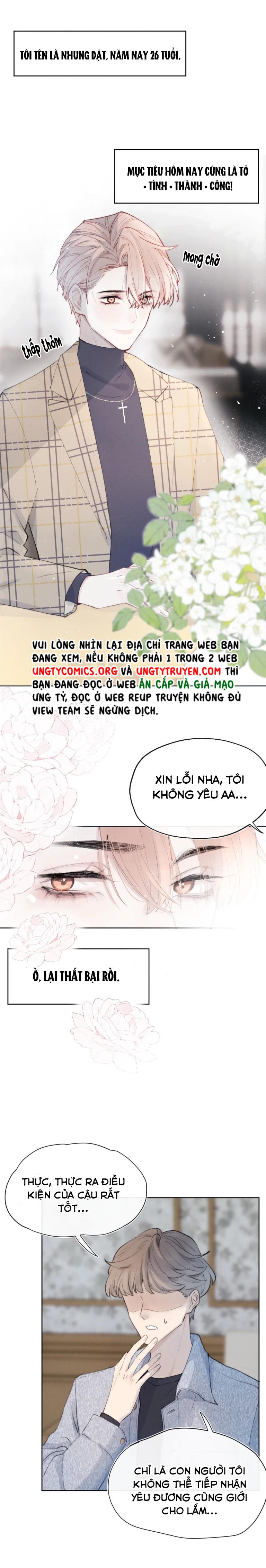 Nhật Ký Thất Tình Của Nhung Tiên Sinh Chapter 1 - Trang 2