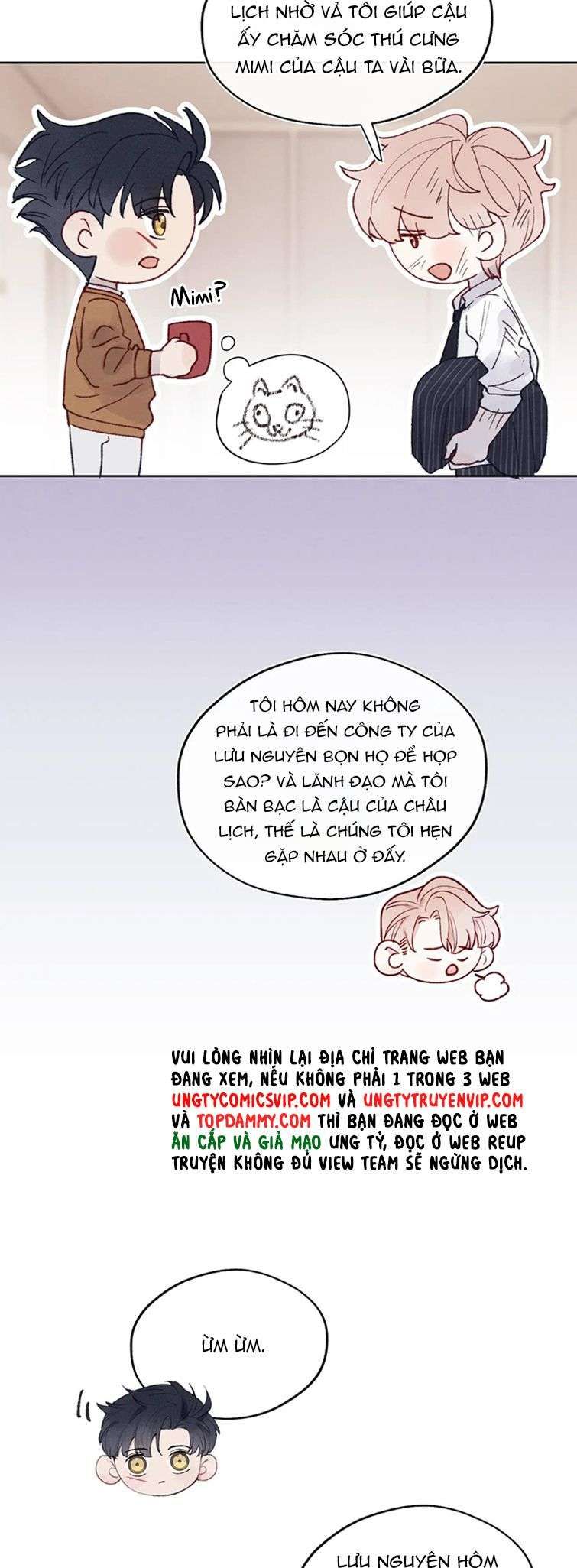 Nhật Ký Thất Tình Của Nhung Tiên Sinh Chapter 25 - Trang 2