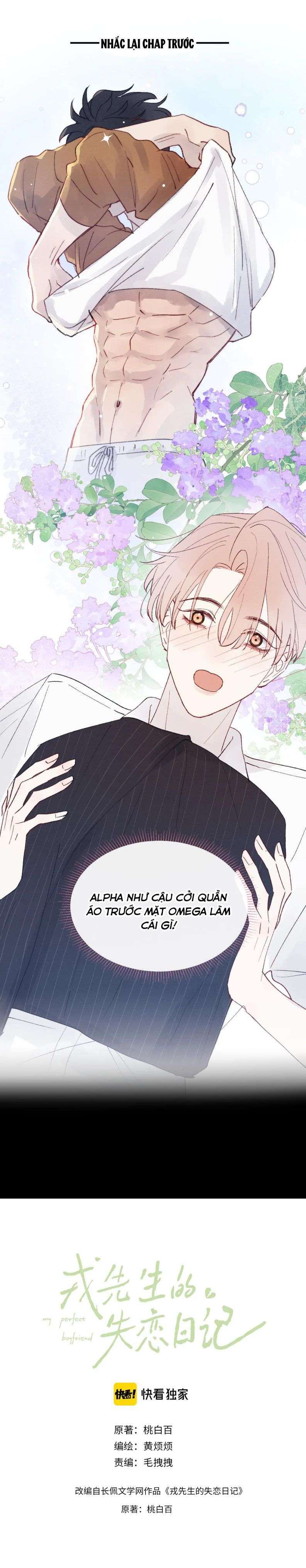 Nhật Ký Thất Tình Của Nhung Tiên Sinh Chapter 26 - Trang 2