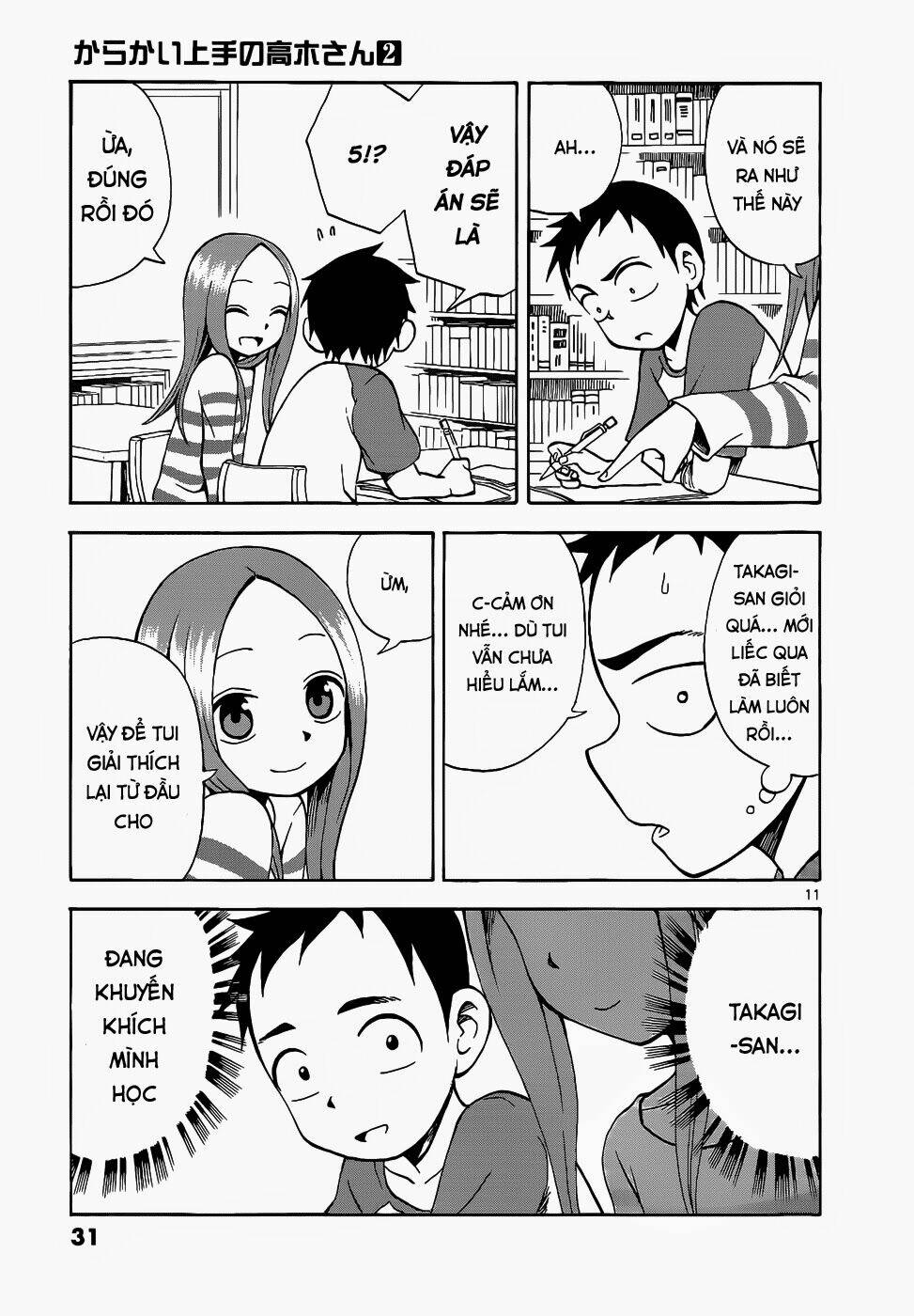 Nhất Quỷ Nhì Ma, Thứ Ba Takagi Chapter 11 - Trang 2