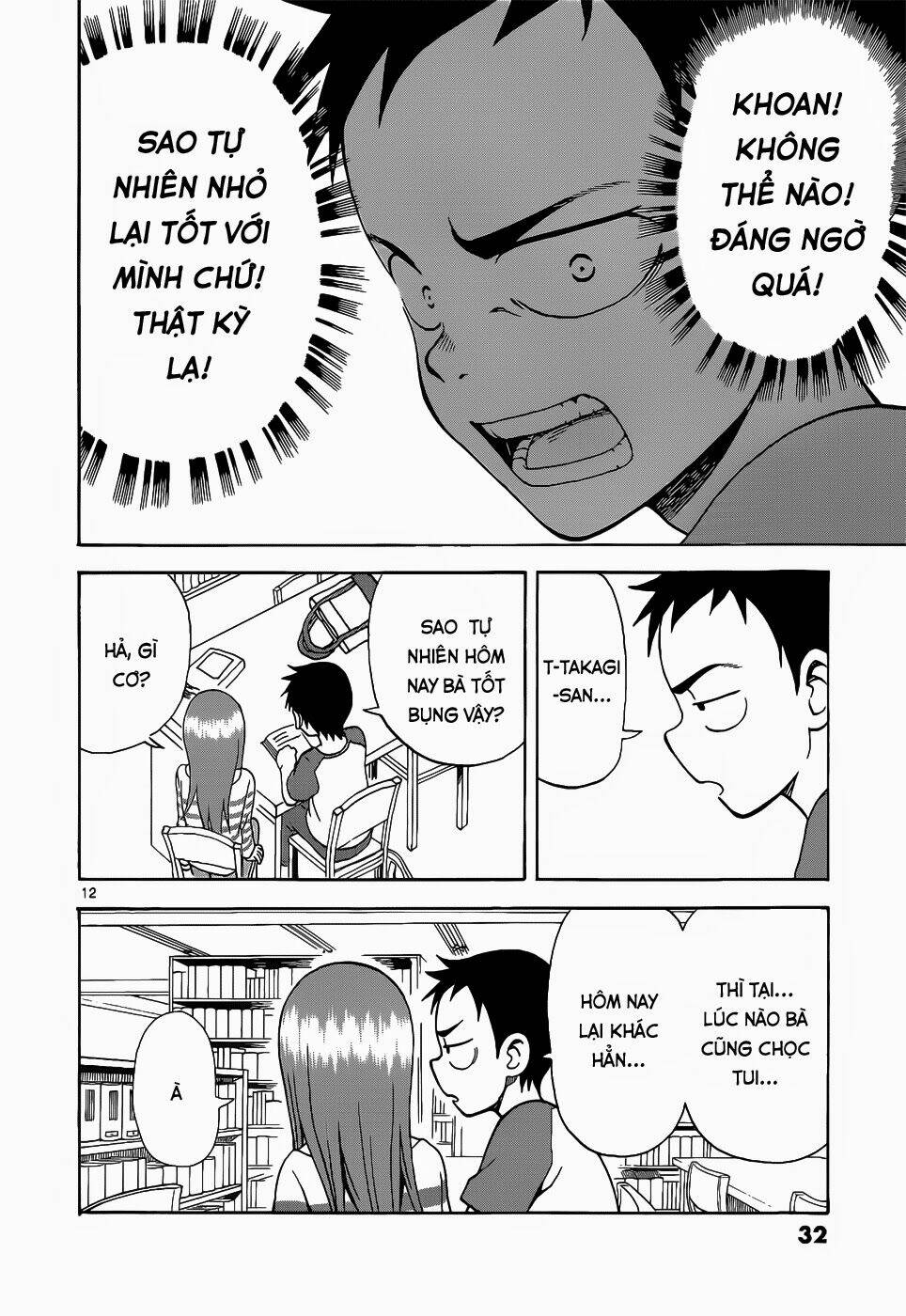 Nhất Quỷ Nhì Ma, Thứ Ba Takagi Chapter 11 - Trang 2