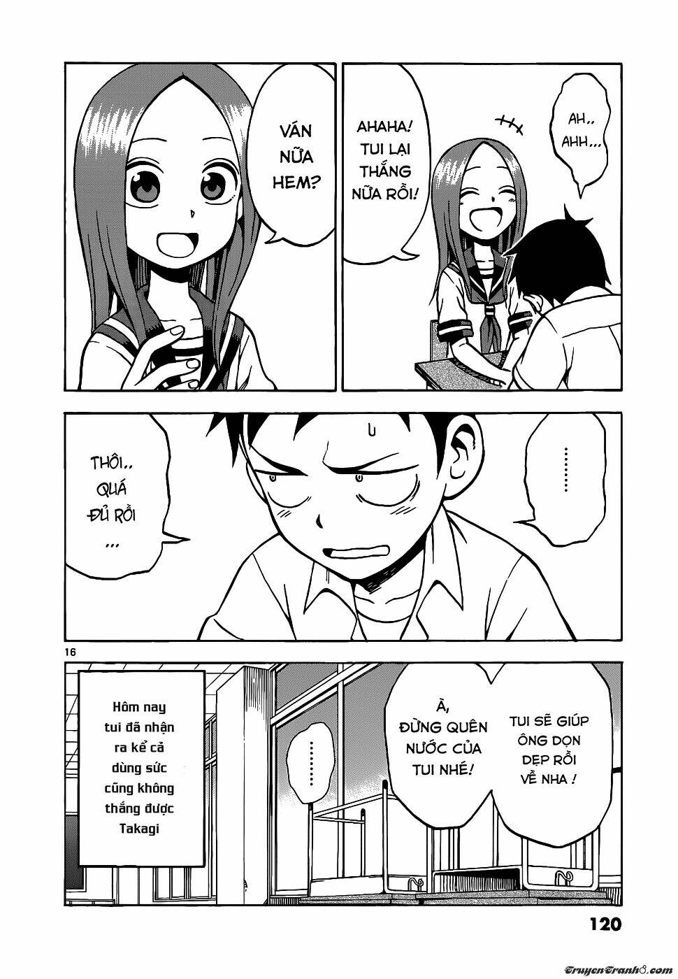 Nhất Quỷ Nhì Ma, Thứ Ba Takagi Chapter 16 - Trang 2