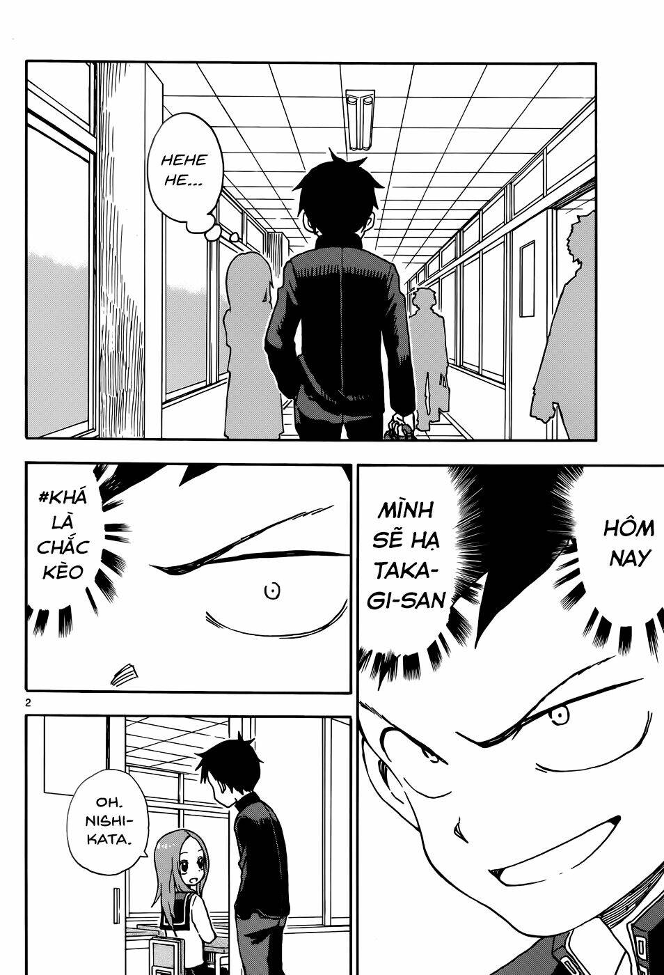 Nhất Quỷ Nhì Ma, Thứ Ba Takagi Chapter 36 - Trang 2
