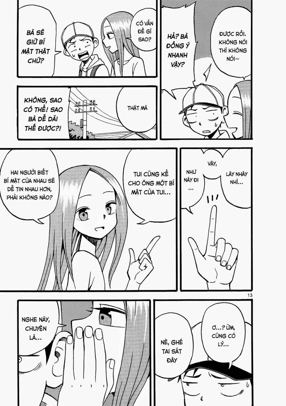 Nhất Quỷ Nhì Ma, Thứ Ba Takagi Chapter 9 - Trang 2