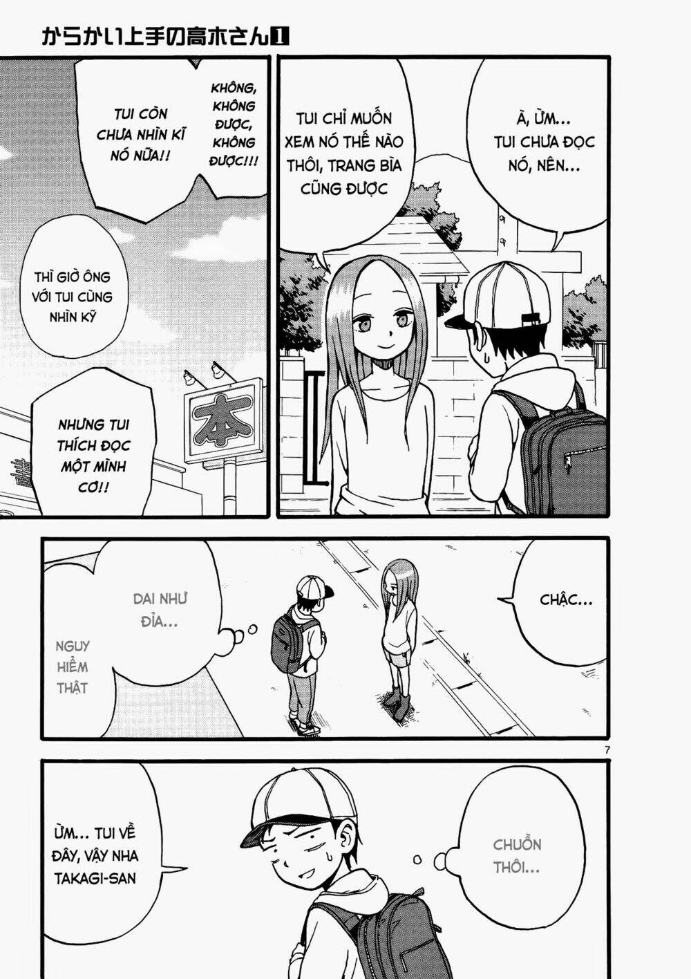 Nhất Quỷ Nhì Ma, Thứ Ba Takagi Chapter 9 - Trang 2