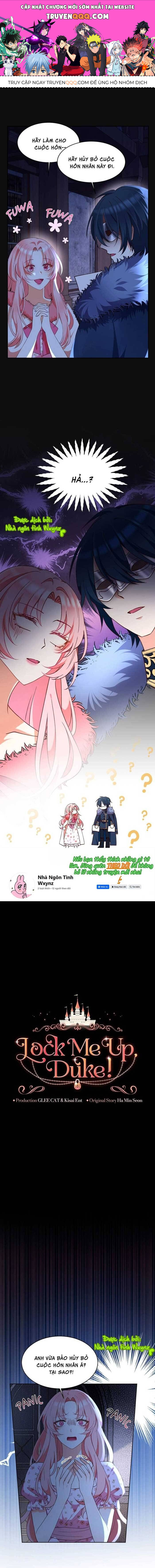 Nhốt Tôi Lại Đi, Công Tước! Chapter 4 - Trang 2