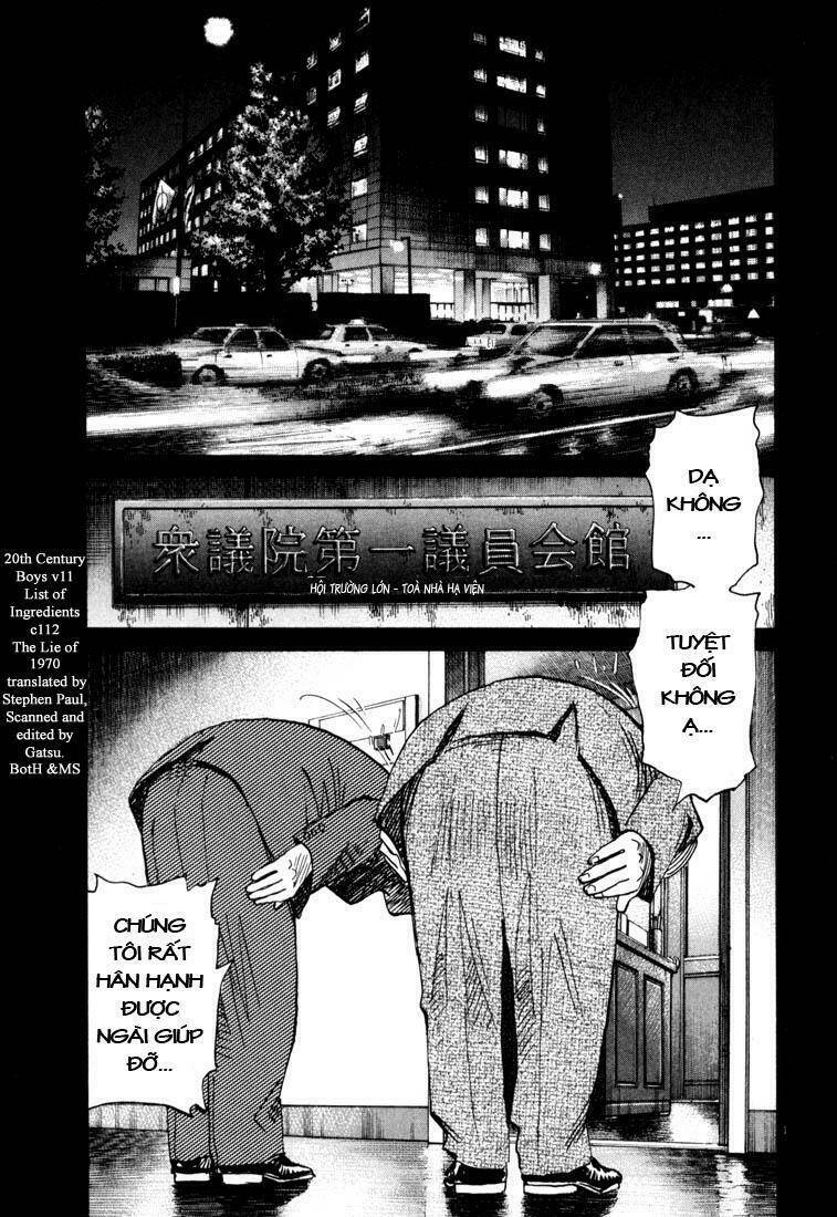 Những Chàng Trai Thế Kỉ 20 Chapter 112 - Trang 2