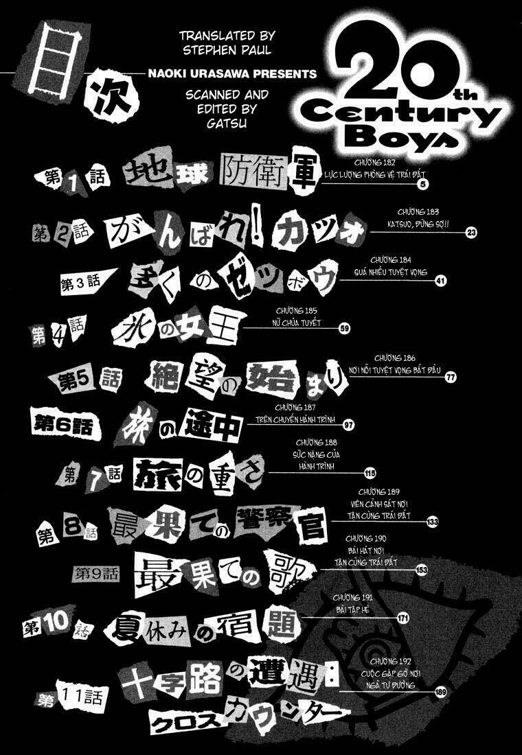 Những Chàng Trai Thế Kỉ 20 Chapter 182 - Trang 2