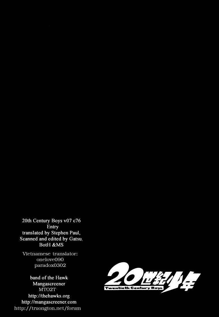 Những Chàng Trai Thế Kỉ 20 Chapter 76 - Trang 2