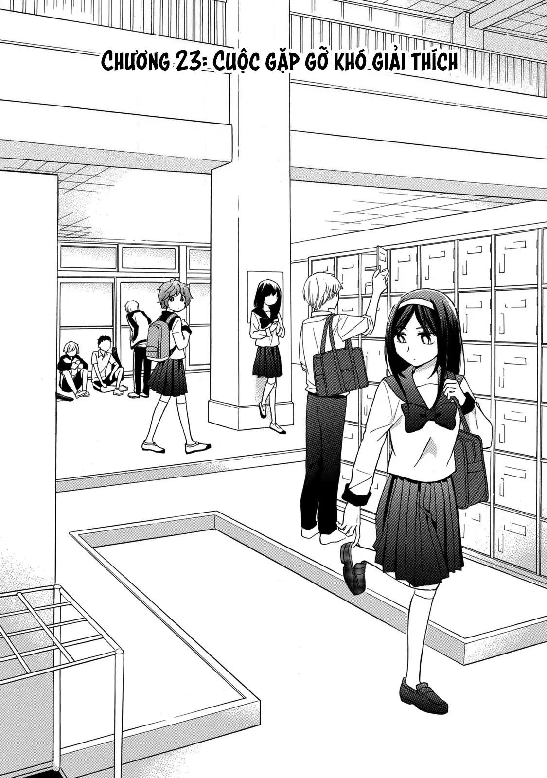 Những Cuộc Gặp Gỡ Kỳ Lạ Sau Giờ Học Của Hanazono Và Kazoe Chapter 23 - Trang 2