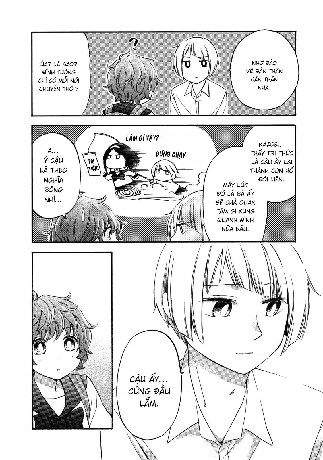 Những Cuộc Gặp Gỡ Kỳ Lạ Sau Giờ Học Của Hanazono Và Kazoe Chapter 23 - Trang 2