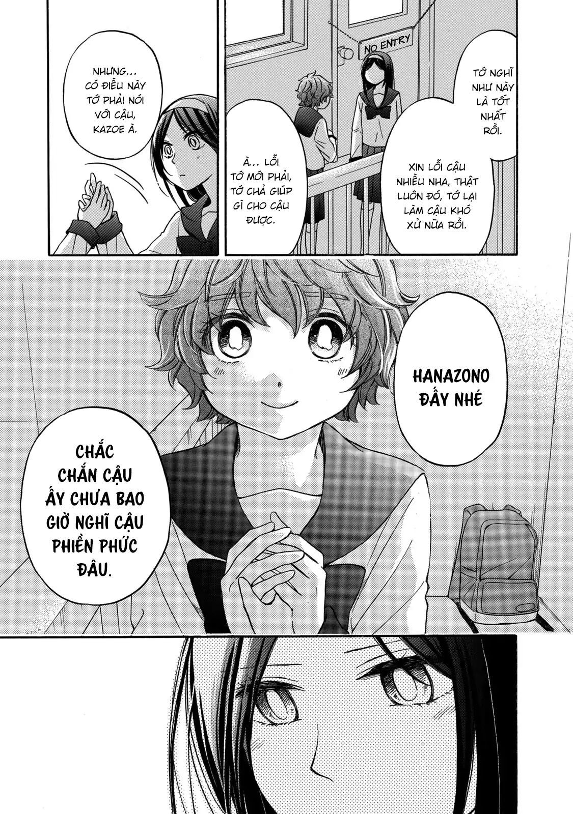 Những Cuộc Gặp Gỡ Kỳ Lạ Sau Giờ Học Của Hanazono Và Kazoe Chapter 24 - Trang 2