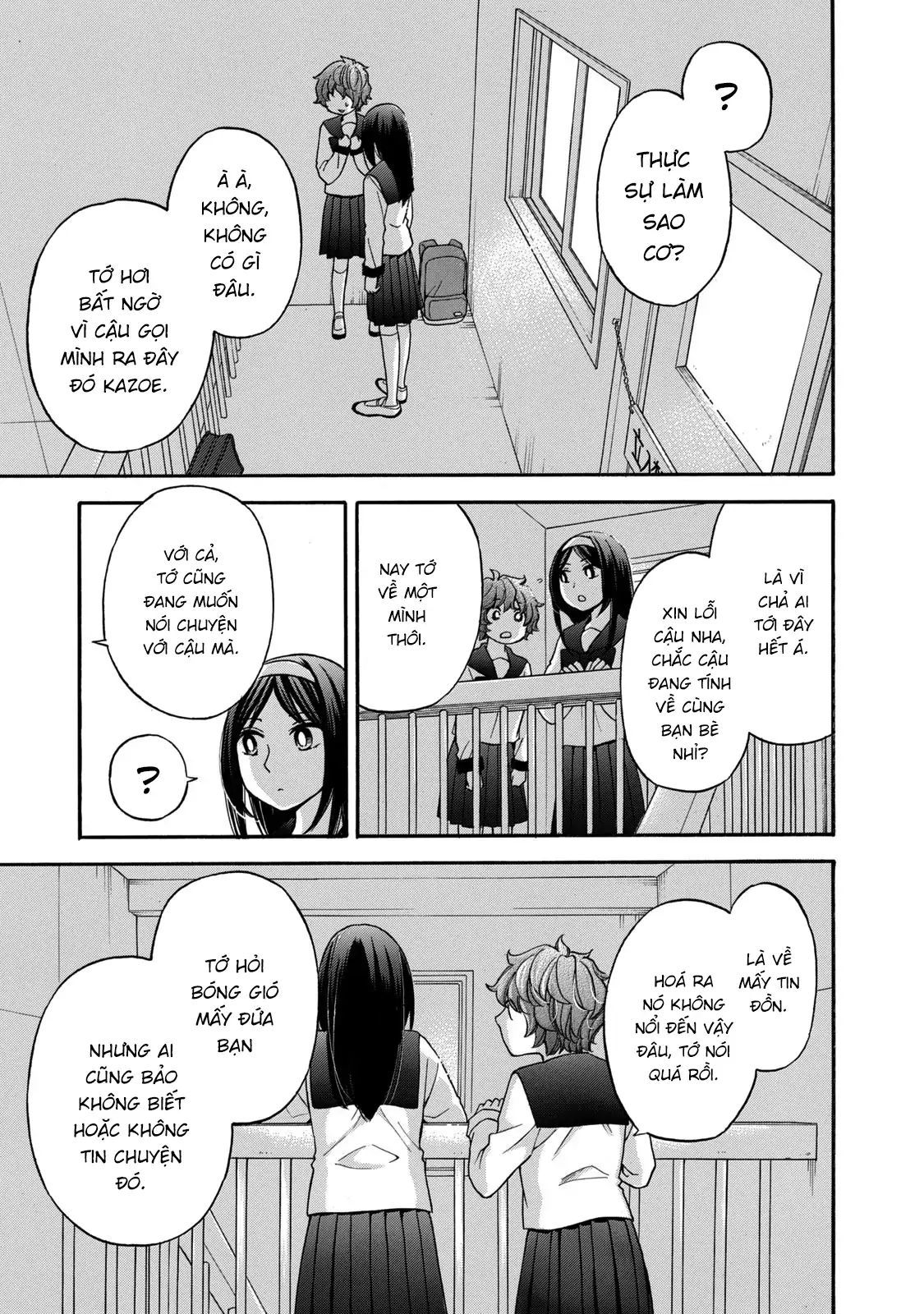Những Cuộc Gặp Gỡ Kỳ Lạ Sau Giờ Học Của Hanazono Và Kazoe Chapter 24 - Trang 2