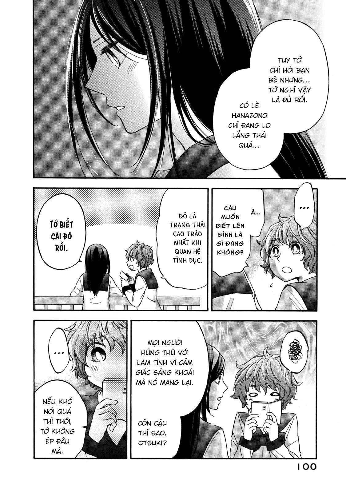 Những Cuộc Gặp Gỡ Kỳ Lạ Sau Giờ Học Của Hanazono Và Kazoe Chapter 24 - Trang 2