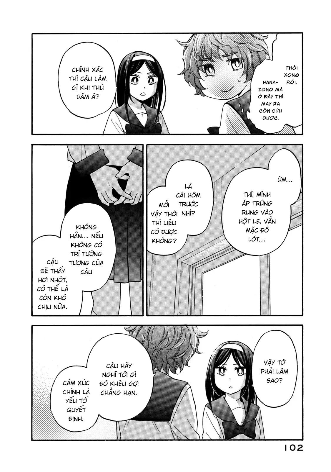 Những Cuộc Gặp Gỡ Kỳ Lạ Sau Giờ Học Của Hanazono Và Kazoe Chapter 24 - Trang 2